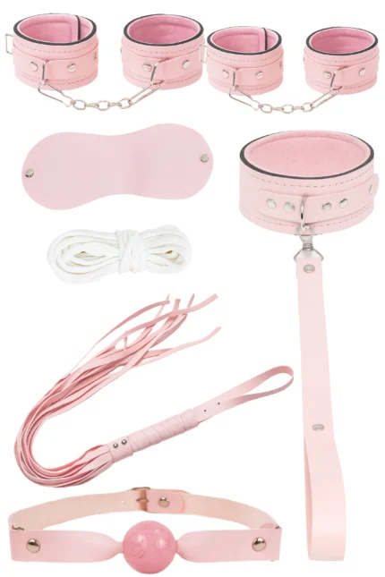 fantezi-aletleri-pembe-bdsm-seti
